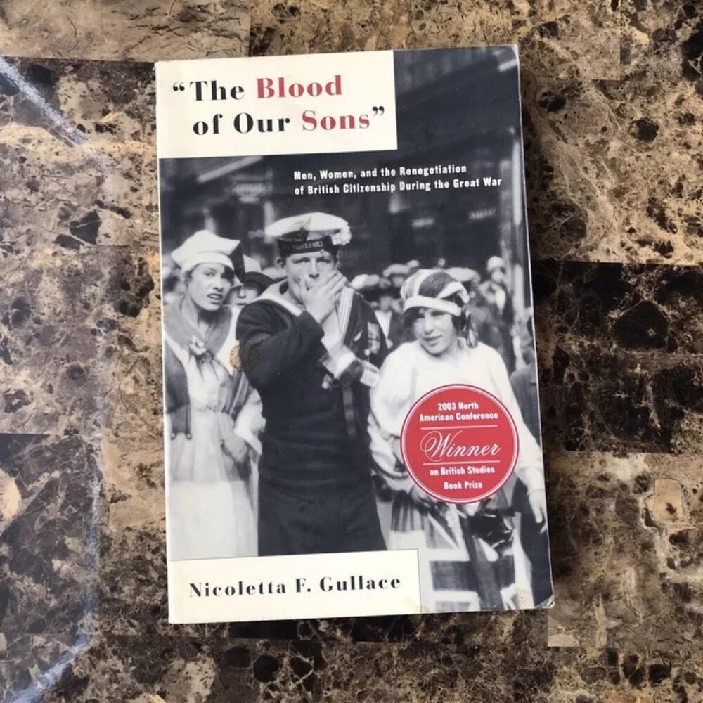 The Blood of Our Sons: Men, Women and the Renegotiation Of British Great War PB